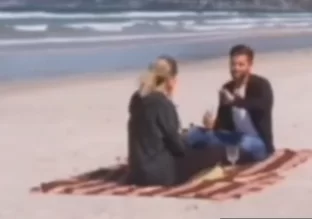 Свидание Виолетты и Фабьена, видео